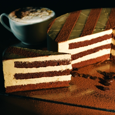 Bindi Cappuccino Cake - Precut