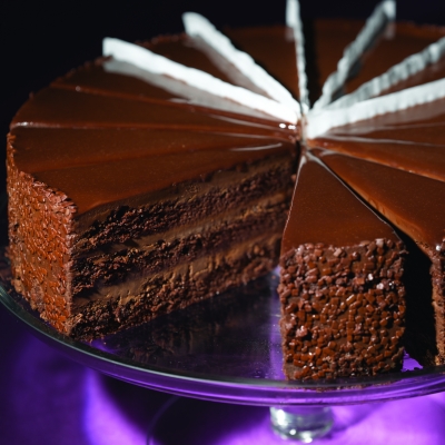Bindi Chocolate Fondant Cake - Precut