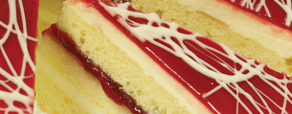 Bindi Limoncello Raspberry Cake - Precut 