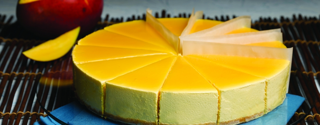 Bindi Mango Mousse Cake - Precut 