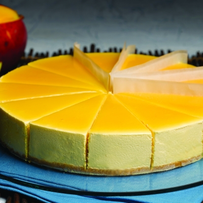 Bindi Mango Mousse Cake - Precut