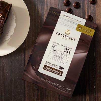 Callebaut Dark Chocolate Callets - 811 - 2.5kg (5.5lbs)