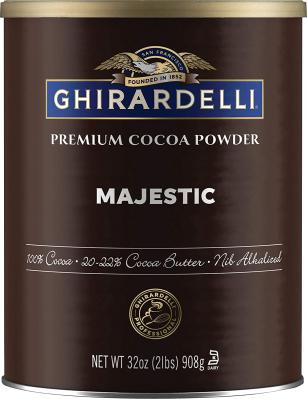 Ghirardelli  Majestic Dutch Cocoa Powder 20-22% Cocoa Butter - 2 lb.