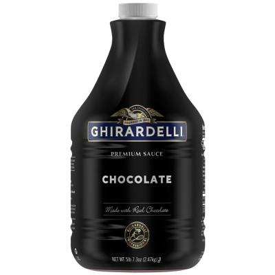 Ghirardelli Black Label Chocolate Flavoring Sauce - 64 fl. oz.