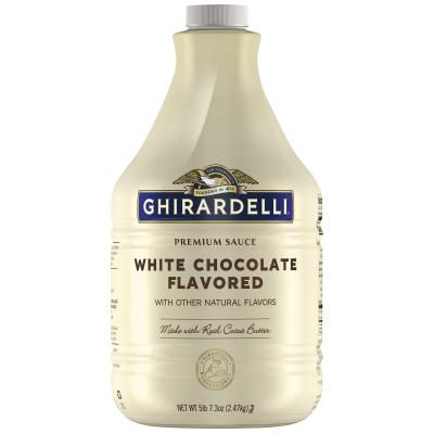 Ghirardelli White Chocolate Flavoring Sauce - 64 fl. oz.