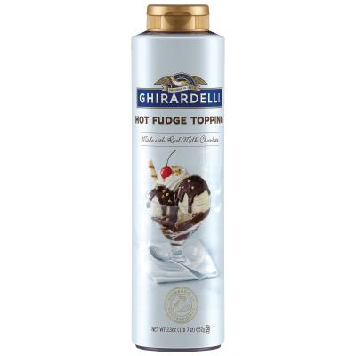 Ghirardelli Hot Fudge Milk Chocolate - 23 oz Squeeze Bottle