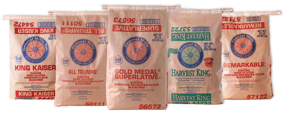 Semolina Flour #1 Enriched by General Mills - 50 lbs 