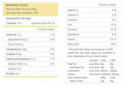 Golden Temple Durum Atta Flour 20 lbs 1