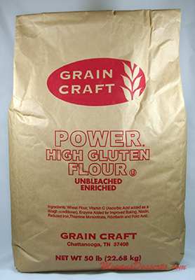 Grain Craft Power High Gluten Flour - 50 lbs